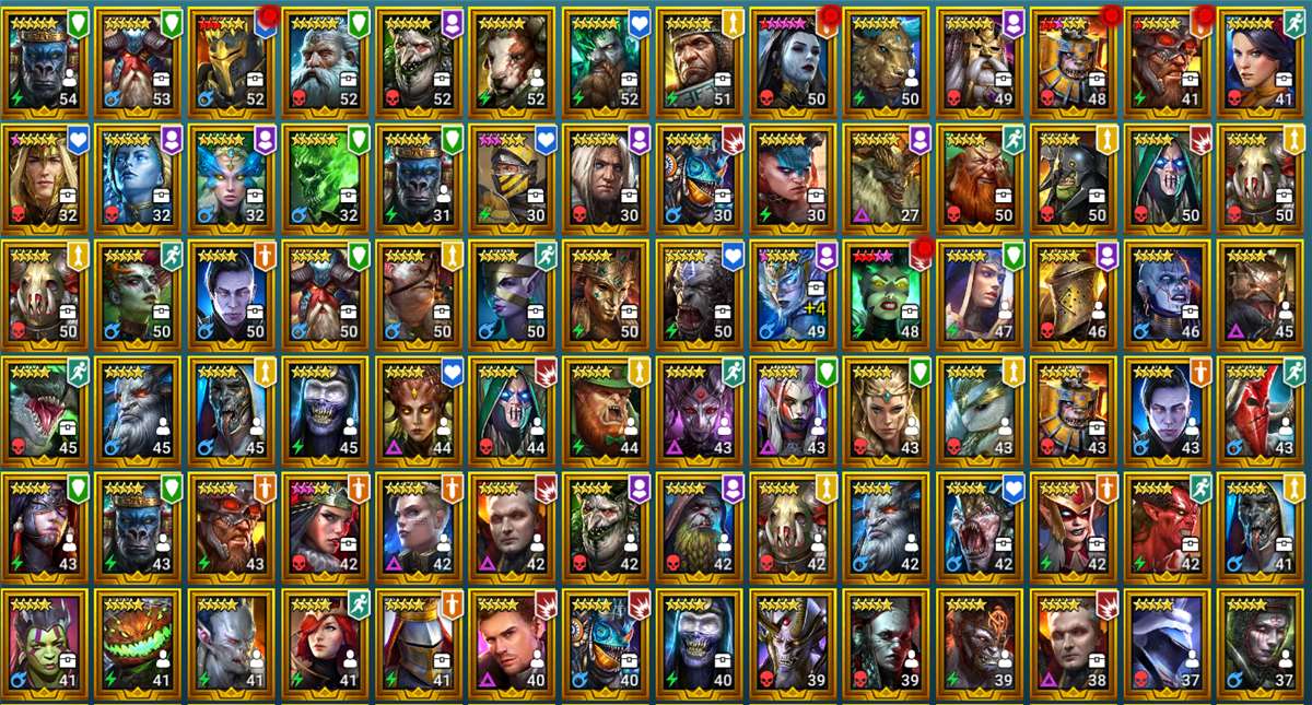 продажа аккаунта к игре Raid Shadow Legends